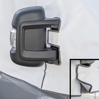 Fensterabdeckung wei&szlig; fur Fiat Ducato X250 von 06-2006 bis 2014