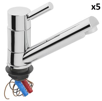 Mischarmatur Keramik Trend E Durchmesser 33 mm Chrom x5 Stuck