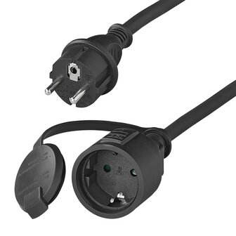 Schuko-Verlangerungskabel 25M 3x 2,5mm&sup2;