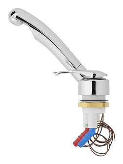 Keramik Einhebelmischer Samba Durchmesser 39 mm Chrom x5 Stuck