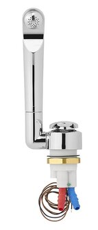 Keramik Einhebelmischer Samba Durchmesser 39 mm Chrom x5 Stuck