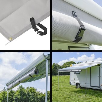 Sonnenschutz Front fur Dach- und Wandmarkisen 280 x 200 cm