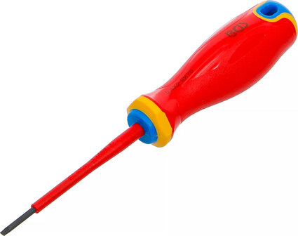 VDE-Schraubendreher extra dunne Spitze Schlitz