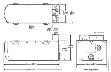Expanse Warmwasserboiler Gas/Elektro (Einbau)