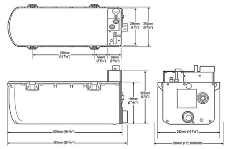 Expanse Gas-Wasserboiler Unterflur