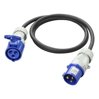 CEE-Verlangerungskabel 150 cm 3x1,5 mm&sup2;