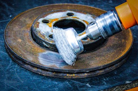 Topfburste Aufnahme 6 mm Stift &Oslash; 75 mm