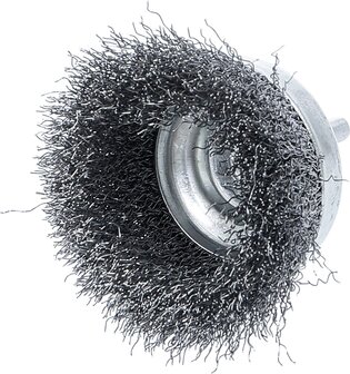 Topfburste Aufnahme 6 mm Stift &Oslash; 75 mm