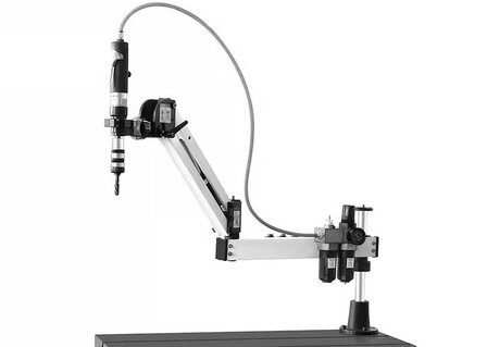 Pneumatischer Gewindebohrerarm M3 bis M12 Arbeitsbereich 900 mm