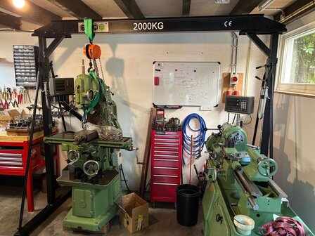 Mobiler Portalkran 2 Tonnen