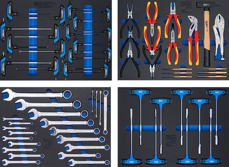 Werkstattwagen 8 Schubladen mit 299 Werkzeugen