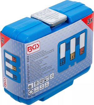 Kraft-Schoneinsatz-Satz Antrieb Innenvierkant (1/2) SW 3-tlg