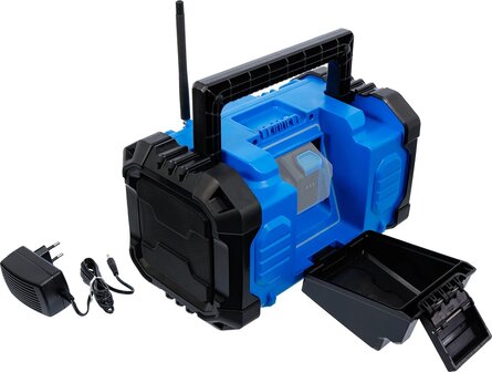 Akku-DAB Radio Hybrid 18 V und 230 V ohne Akku