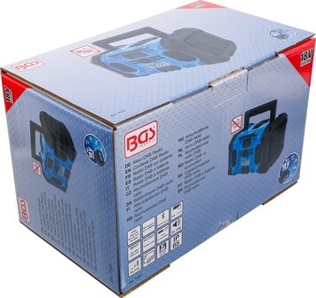 Akku-DAB Radio Hybrid 18 V und 230 V ohne Akku