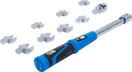 Drehmomentschlussel-Satz fur 9 x 12 mm Einsteckwerkzeuge 10 - 50 Nm 10-tlg