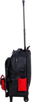 VDE-Werkzeugrucksack mit Teleskopgriff fahrbar 27-tlg