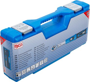 Drehmomentschlussel Abtrieb Au&szlig;envierkant 6,3 mm (1/4) 1 - 5 Nm