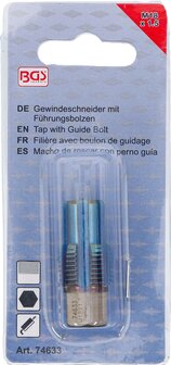 Gewindeschneider mit Fuhrungsbolzen fur Lambdasonden M18 x 1,5
