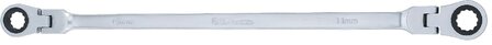 Doppel-Ratschen-Gelenkschlussel SW 10 x 11 mm