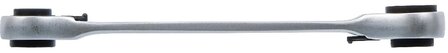 Doppel-Ratschen-Ringschlussel umschaltbar 4-in-1