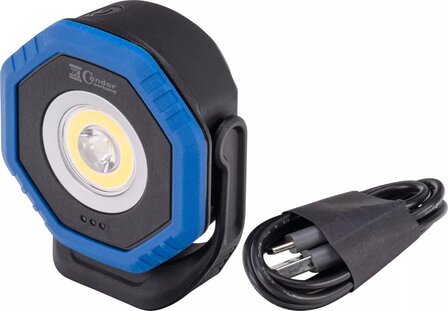 Taschen-Flutlichtstrahler mit kabelloser Ladefunktion, COB-LED Twin Beam 2-in-1