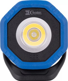 Taschen-Flutlichtstrahler mit kabelloser Ladefunktion, COB-LED Twin Beam 2-in-1