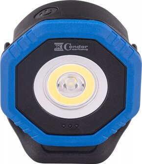 Taschen-Flutlichtstrahler mit kabelloser Ladefunktion, COB-LED Twin Beam 2-in-1