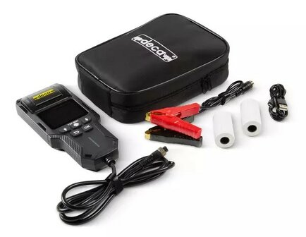 Batterietester 12/24V mit Drucker