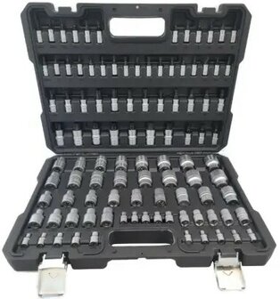Torx-Steckschlusselsatz 1/4 + 3/8 + 1/2 101-teilig