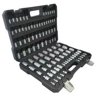 Torx-Steckschlusselsatz 1/4 + 3/8 + 1/2 101-teilig