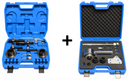 Motorsteuerungswerkzeug + Drehmoment-Multiplikator-Set Ford EcoBoost