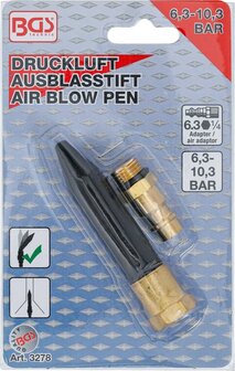 Druckluft-Ausblasstift