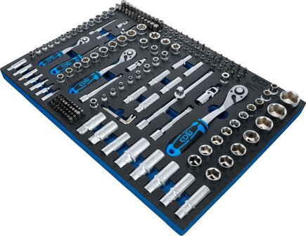 3/3 Werkzeugaufnahme: 192-teiliges Sockelset, Pro Torque&reg;