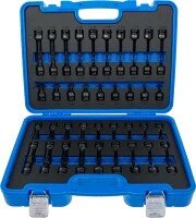 Kraft-Bit-Einsatz-Satz Antrieb Innenvierkant 12,5 mm (1/2) 56-tlg