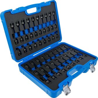 Kraft-Bit-Einsatz-Satz Antrieb Innenvierkant 12,5 mm (1/2) 56-tlg