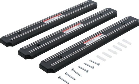 Magnet-Leisten-Satz flach 330 mm 3-tlg
