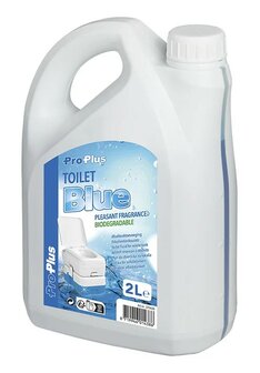 2-Liter-Toilettenflussigkeit, Zusatz fur Abwassertank, blau, 6 Stuck