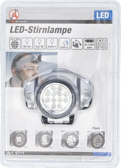 LED-Stirnlampe 12 LED