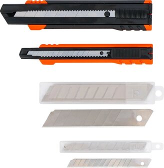 Universal-Abbrechmesser-Satz Klingenbreite 9 / 18 mm 4-tlg