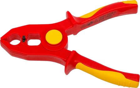 Kunststoff-Klammer mit Schutzisolierung 155 mm