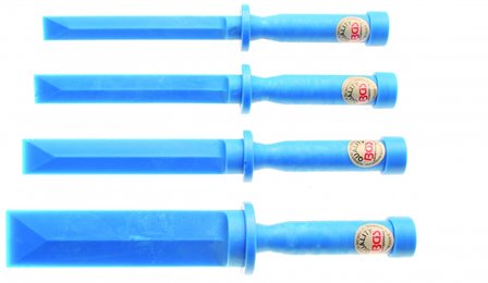 Kunststoff-Schaber-Satz 19 - 22 - 25 - 38 mm breit 4-tlg
