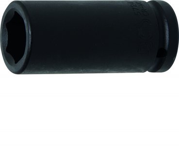 Kraft-Steckschlussel-Einsatz Sechskant, tief Antrieb Innenvierkant 20 mm (3/4) SW 24 mm