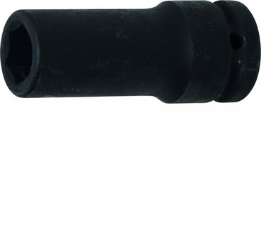 Kraft-Steckschlussel-Einsatz Sechskant, tief Antrieb Innenvierkant 20 mm (3/4) SW 19 mm