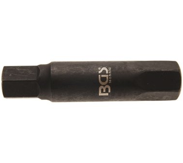 Innensechskant-Bit, 100 mm lang, 17 mm, 22 mm 6-kant