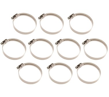 Schlauchklemme, 40x60 mm, INOX, 10er Set
