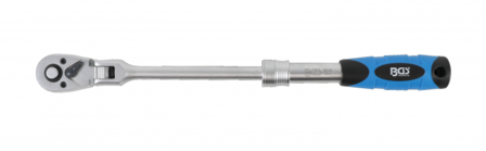Umschaltknarre, ausziehbar, abwinkelbar Abtrieb Au&szlig;envierkant 10 mm (3/8) 240 - 340 mm