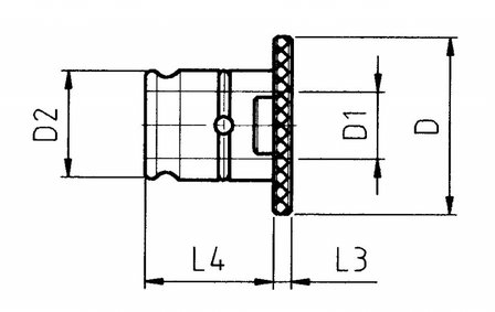 Tippen Sie Halteradapter 1,50kg