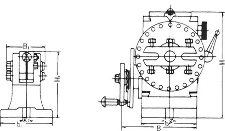 Semi-Universal Teilkopf TA125 M2 -25kg