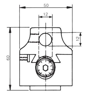 Universal-Bohrkopf ohne automatische F&uuml;tterung KKC4, 100 mm