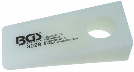 Zierleistenkeil mit Loch 100 x 45 mm